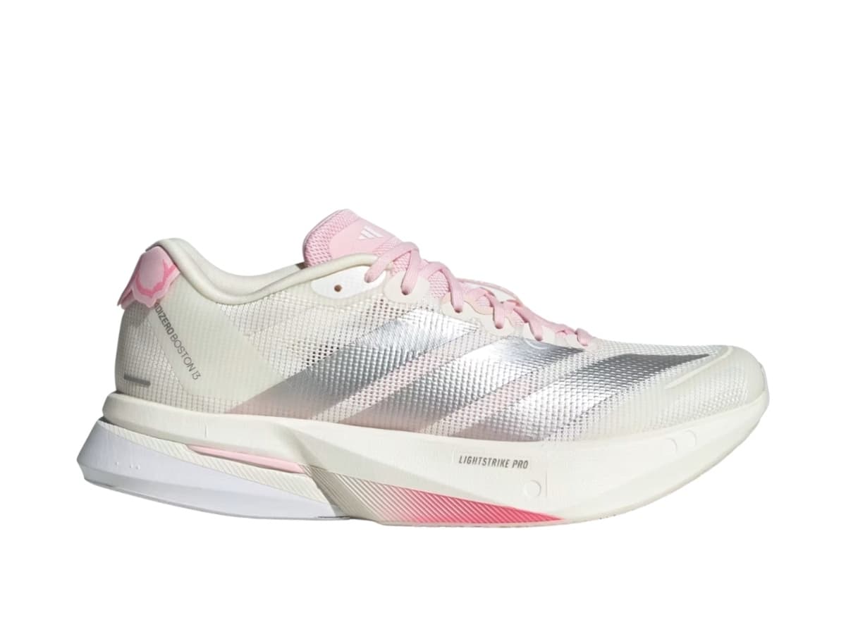 Adidas Adizero Boston 13 White Pink